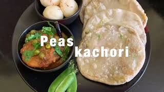 Peas Kachori Recipe  Motorshutir Kochuri Recipe  Green Peas Kachori Recipe  Koraishutir Kochuri [upl. by Lenard]