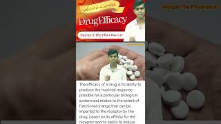 What is Drug Efficacy  Efficacy of Drug  Drug Efficacy marjanthepharmacistdrugefficacy efficacy [upl. by Sigrid]