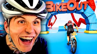 NINJA WARRIOR 40 beim FAHRRAD SIMULATOR [upl. by Amias]