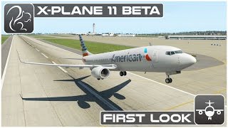 X plane 11 First Look Beta [upl. by Alvira]