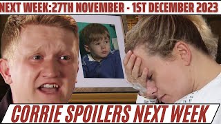 6 Huge Coronation Street spoilers next week from 27th November  1st December 2023 [upl. by Trometer434]