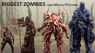 10 Biggest Zombies From Live Action Movies [upl. by Hanas]