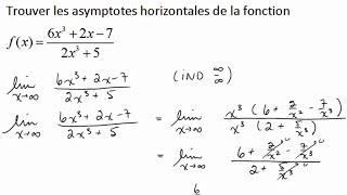 Asymptote horizontale 1 [upl. by Domonic]