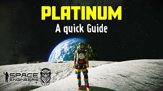 How to find Platinum in Space Engineers  A Quick Guide on Platinum [upl. by Alaecim]