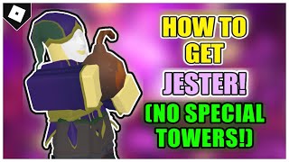 Tower Defense Simulator  STRATEGY How to get JESTER TOWER  BEAT LUNAR OVERTURE EVENT ROBLOX [upl. by Chiquia381]