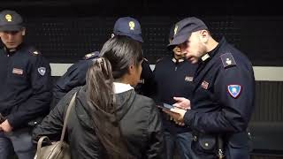 Controllo straordinario della Polizia di Stato nella città Metropolitana a Roma [upl. by Iuq]