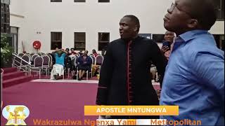 Apostle Mntungwa  Wakrazulwa Ngenxa Yami  Metropolitan Evangelical Church [upl. by Rocray]