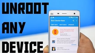 How to Remove Root Un Root Any Android Device Without A Computer 2020 WORKS [upl. by Yentrac380]