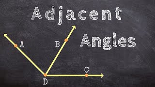 What are examples of adjacent angles [upl. by Damal261]