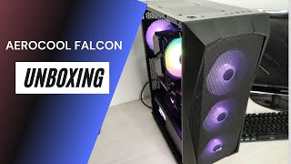 Aerocool Falcon  unboxing e instalación [upl. by Bergren]