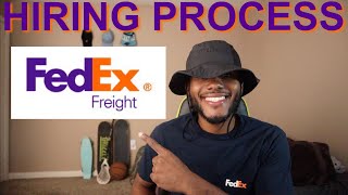 FEDEX HIRING PROCESS  INTERVIEW TIPS [upl. by Kiryt480]