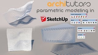 Parametric Modeling in Sketchup  Architutors [upl. by Isador]