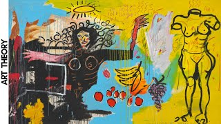 JEAN MICHEL BASQUIAT  How does identity influence his art [upl. by Anairo690]