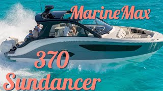 Brand New 2023 Sea Ray 370 Sundancer at Pompano Beach MarineMax [upl. by Annaerda]