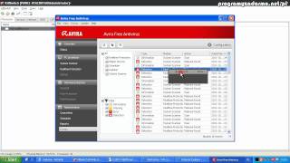 Test programu Avira Free Antivirus 2012 [upl. by Naelcm]