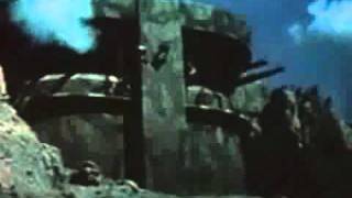 Tobruk Theatrical Movie Trailer 1967 [upl. by Ayekin]