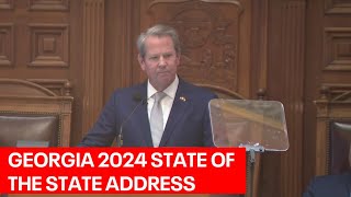 Georgia State of the State Address 2024 [upl. by Ramat]