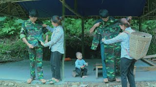 Harvesting cantaloupe to sell at the market Buying new clothes for my husband  Triệu Thị Hiền [upl. by Aynam819]