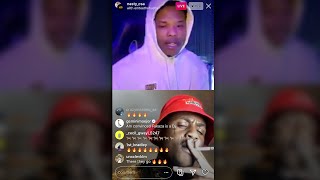 Emtee Vs Nasty C  IG Live Battle FULL  All Songs Who Won [upl. by Analla594]