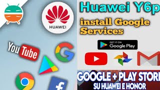 How to Install Google Play Store on Huawei Y6P MEDLX9NPlay store download [upl. by Ecam]