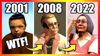 Evolution of GRANDMAS LOGIC in GTA Games 20012022 [upl. by Springer]