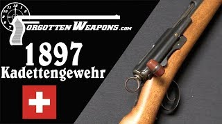 Swiss 1897 SchmidtRubin Kadettengewehr Training Rifle [upl. by Enegue]