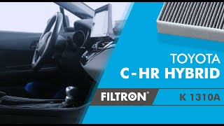 Jak wymienić filtr kabinowy – Toyota CHR Hybrid – The Mechanics by FILTRON [upl. by Debbra988]