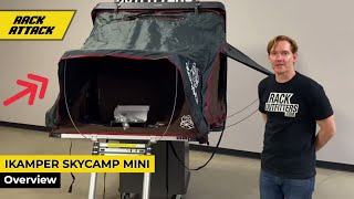 iKamper SkyCamp Mini Hard Shell Rooftop Tent Overview And Set Up [upl. by Lenoil]