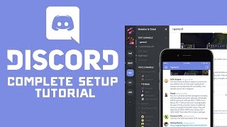 Complete Discord Voice Chat amp Server Setup Tutorial [upl. by Lerad31]