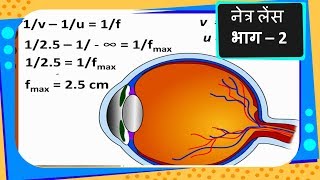 Physics – नेत्र Part 4 – How eye works Part IV – The Lens in Eye – Hindi [upl. by Derril]