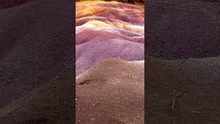 Mauritius Chamarel’s Seven Coloured Earth Geopark shorts travel mauritius [upl. by Anihsak]