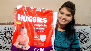 Huggies Complete Comfort Wonder Pants  Huggies diapers Best diaper [upl. by Eletnahs450]