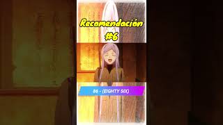 Recomendacion De Anime 6  86Eighty Six [upl. by Raimundo]