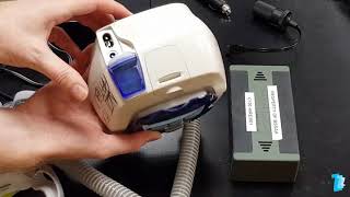 How To  Connect A Resmed S8 CPAP To A Battery [upl. by Atsirt22]