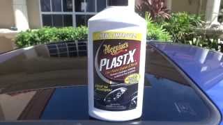 Meguiars PlastX Review and Test results on my 2001 Honda Prelude [upl. by Lorenzana]