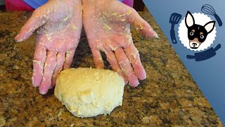 How to Knead Sticky Dough [upl. by Rodie]