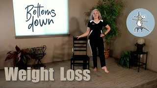 Chair Yoga  Weight Loss  55 Minutes More Seated Some Standing [upl. by Raknahs]