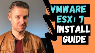 HOW to INSTALL amp CONFIGURE VMware ESXi 70 [upl. by Nera4]