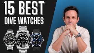 The 15 Best Dive Watches From Affordable to Luxury [upl. by Sema163]