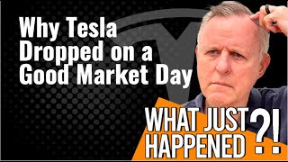 Tesla Stock Mystery What Happened Is Very Surprising and Unrelated to Fundamentals or Technicals [upl. by Prendergast]