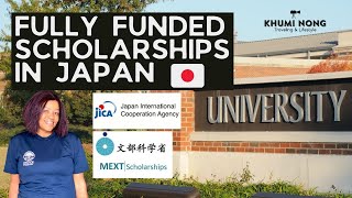 FULLY FUNDED Scholarships in Japan 🇯🇵  MEXT  JICA  ABE Initiative  SOUTH AFRICAN YOUTUBER 🇿🇦 [upl. by Baer]