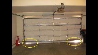 How to replace a garage door seal [upl. by Ahcorb]