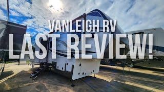 LAST VanLeigh Fifth Wheel REVIEW Ultra Short Ultra Luxury Vilano 320GK [upl. by Sparke]