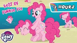 My Little Pony Friendship is Magic  PINKIE PIE  BEST Episodes  2 Hours [upl. by Aicargatla]