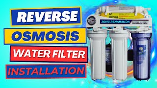 How to Install Reverse Osmosis Water Filter Tutorial [upl. by Sitoeht875]