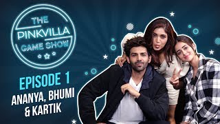 Kartik Aaryan Ananya Panday amp Bhumi Pednekars BIG Fight  Pinkvilla Game Show  Dostana 2 [upl. by Jepum]