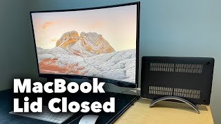 How to Connect MacBook to Monitor With Lid Closed Closed Display Mode [upl. by Yenal]