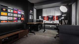 I Built My Dream Office Workspace Tour 2023 [upl. by Tressa]