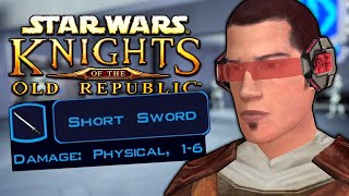 Can You Beat KOTOR With Only the Short Sword [upl. by Kalvin]