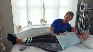 BEST treatment for lower back pain  quadratus lumborum muscle METs [upl. by Oaht]